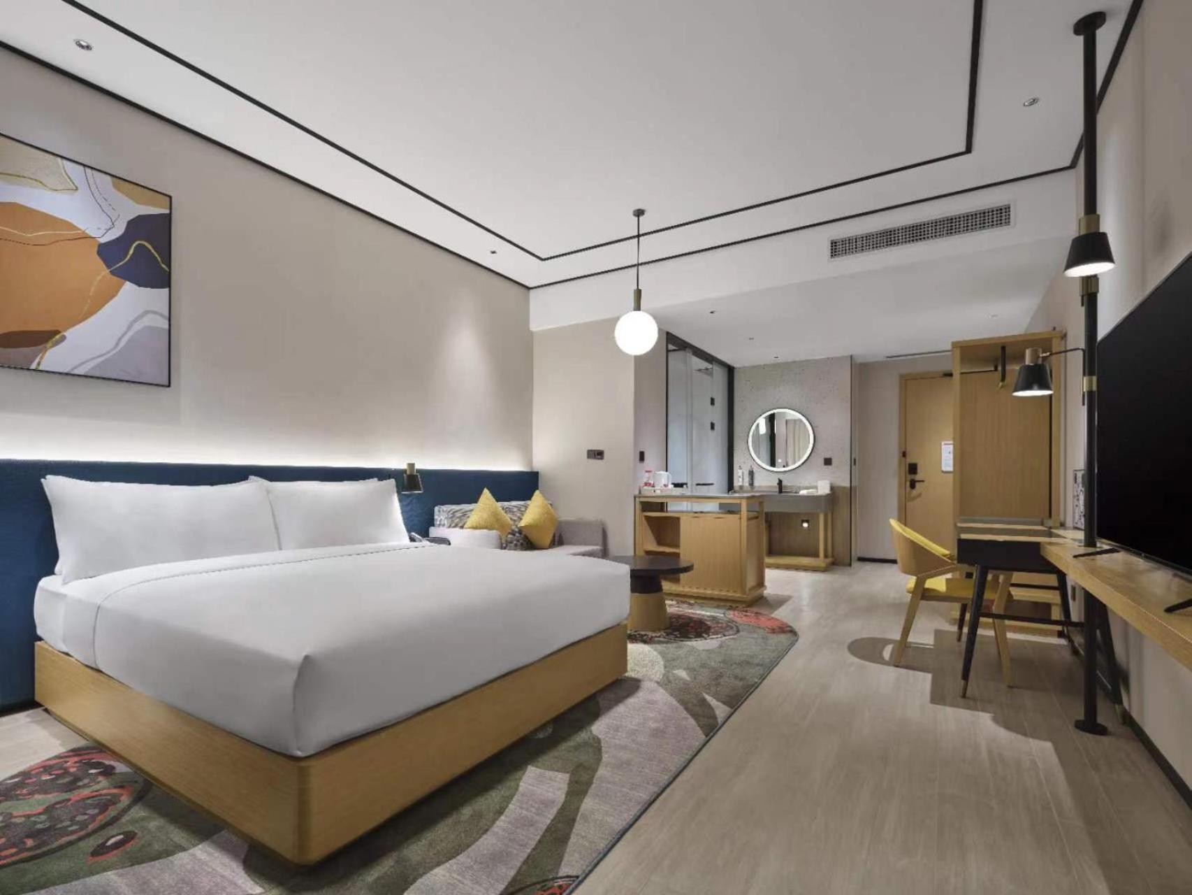 Hilton Garden Inn Tianjin Huayuan Exteriör bild